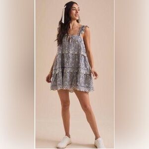 Altar’d State Haylin Gingham Mini Dress